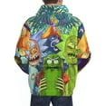 thumbnail image 6 of Rick And Morty Mens Active Sweatshirts Cozy Hoodie 3d Graphic Sweater Casual Winter Clothes Tops Coat Xx-Large, 6 of 7