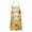 Beige Music Sunflower, variant on Yellow Sunflower Pattern Apron-Garden Aprons for Women with Pockets-Cotton Linen Waterproof Kitchen Cooking Gardening Aprons Adjustable for Kitchen,Cooking,BBQ and Salon 33x27 Inch