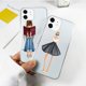 thumbnail image 3 of Funda Transparente Hueco Tallada Compatible Para Motorola Moto Edge 30 Fusion E13 Neo E22 E22I Ultra Suave 128YZKT Chica De Compras De Moda, 3 of 4