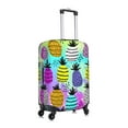 thumbnail image 3 of Easygdp Graffiti Pineapples Double-Sided Printed Elastic Suitcase Protective Cover,Invisible Zipper, Business Trip Luggage Cases,Washable And Resistant To Falling -Small, 3 of 9