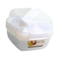 thumbnail image 3 of veasfak Fruit Bowl 1300ml Kitchen Tableware Multipurpose with Spoon Meal Prep Bowls for White, 3 of 9