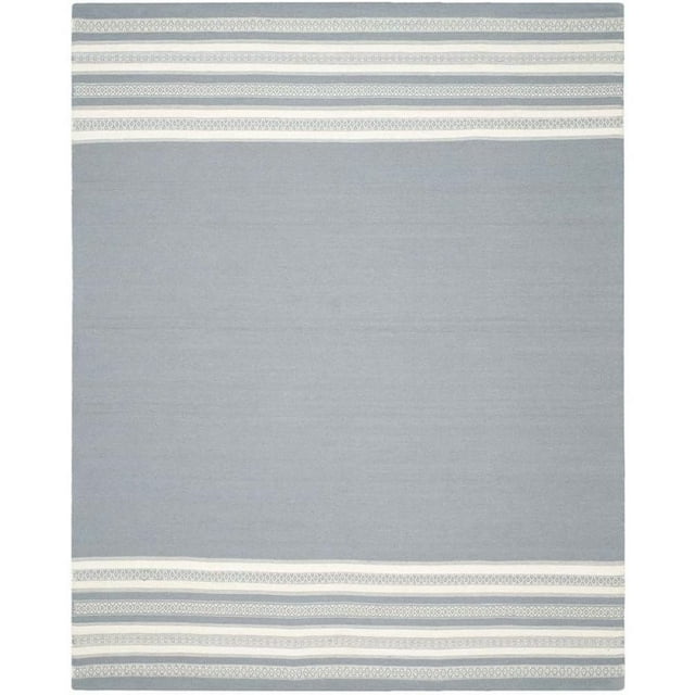 Safavieh Dhurries Grey Contemporary Rug - 8' x 10'