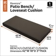 thumbnail image 2 of BENCH CUSHION, 2 of 2