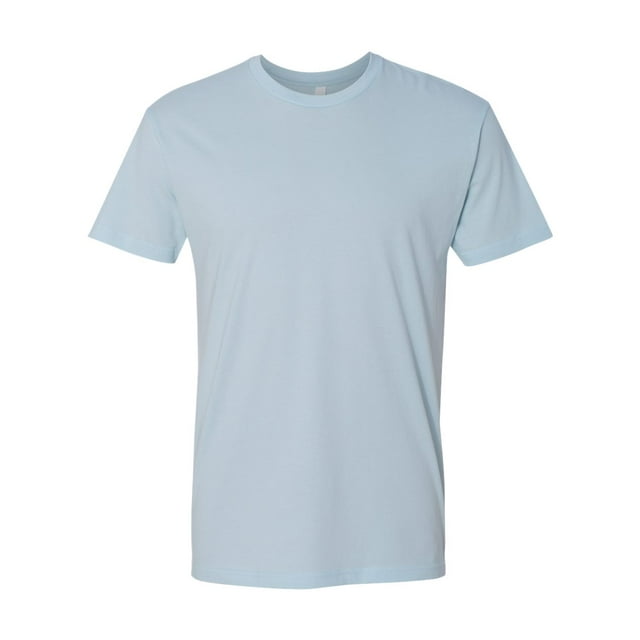 Next Level T-Shirt à Manches Courtes en Coton, m, Bleu Pâle