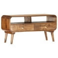 thumbnail image 5 of vidaXL TV Stand 35.4"x13.8"x18.5" Solid Wood Mango, 5 of 8