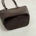thumbnail image 7 of WeaveCC Women's Woven Leather Tote Bag Large Capacity Shoulder Handbag with Hanging Tag Multiple Colors, 7 of 7