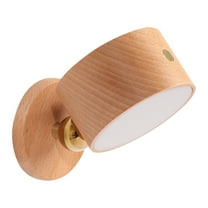 Dimmable Magnetic Wall Sconce with Stepless Brightness Control | Rechargeable Battery Operated LED Lamp | 50-Hour Runtime | USB Powered | Easy Installation for Indoor Decor