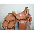 thumbnail image 4 of High Quality Wade Tree Wide Gullet Western Leather Horse Saddle With Saddle Bag., 4 of 4