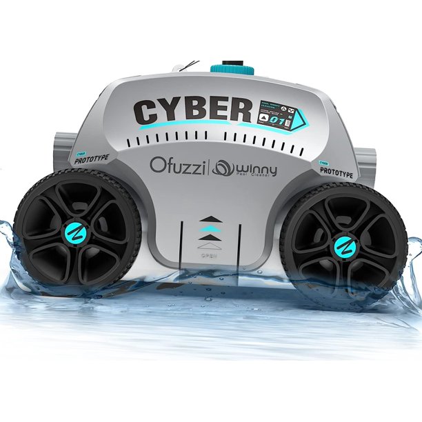 Ofuzzi Upgraded Cyber Cordless Robotic Pool Cleaner, Automatic Pool