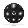 thumbnail image 3 of 2pcs Rubber Sink Dish Drying Mat Kitchen Sink Protector Drain Mat (30.00X30.00X0.20CM, Black), 3 of 4