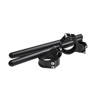 Vortex Clip-Ons 43mm (0 Degree Downward Angle) Black for Honda