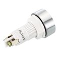 thumbnail image 5 of Unique Bargains Ac / Dc 110V 12mm Feux de Signalisation LED Rouges, 5 Pack, 5 of 5