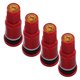 thumbnail image 1 of unbranded 4Ud Tapas De Para Neumático Tubeless En Aluminio Rojo Protección Y Fácil Instalación, 1 of 6