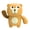 Orange, variant on Blue Kids Beach Bath Toy Wind Up Swimming Wagging Tail Rotating Bear For Children Pool Outdoor Fun Playtime Summer