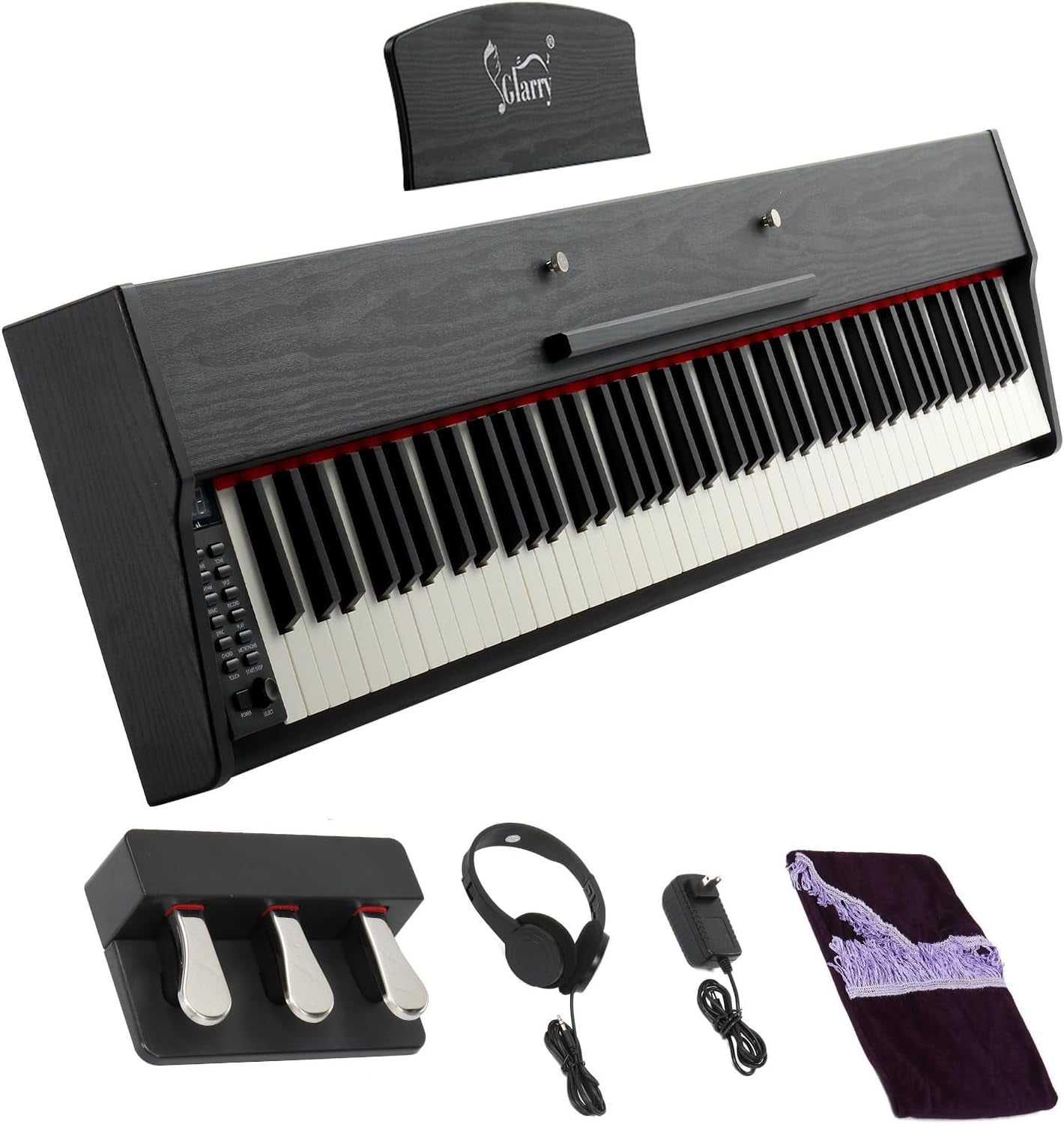 LAGRIMA Digital Grand Piano Standard Keyboard Piano for