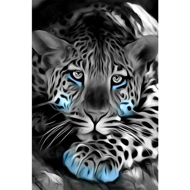 Taladro diamante pintura (DE4079) 5D DIY completo tigre punto de cruz bordado mosaico Kit 40x50cm FLhrweasw Nuevo