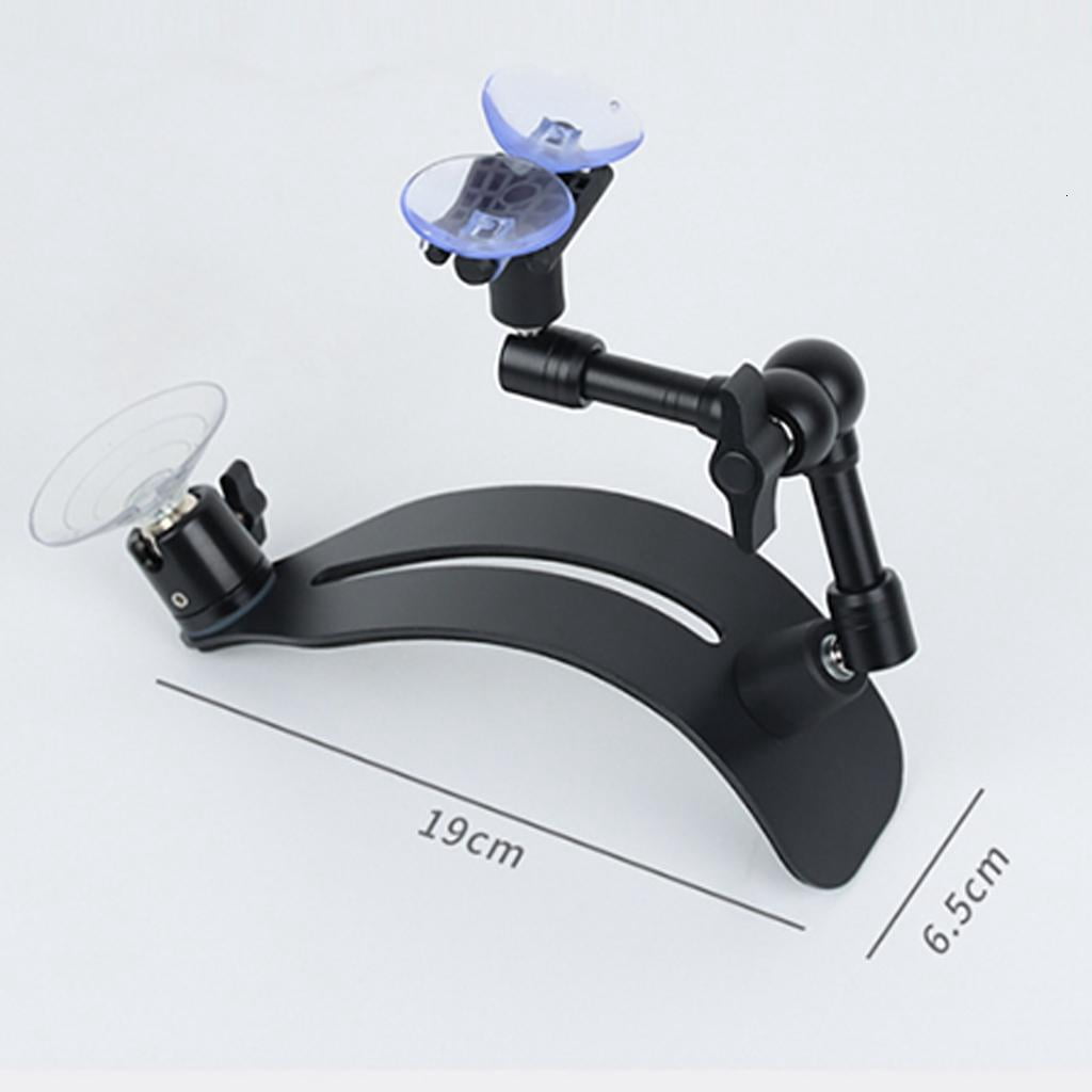 Yihuala Adjustable Ergonomic Guitar Rest Stand Music Instrument for Enhancing Playing Postures Nonslip Suction Design
