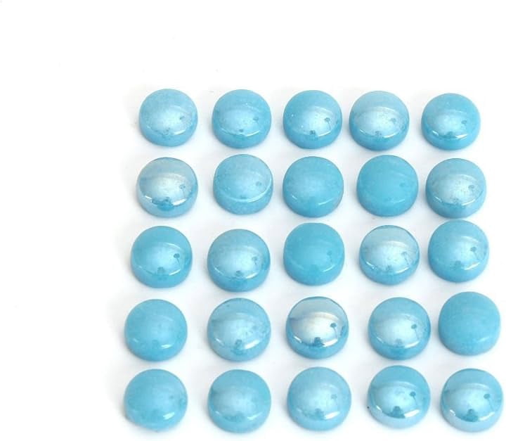 Milltown Merchants Laffy Taffy Round Mosaic Pebble Tile Approx. 1/2 Inch (3 lbs)