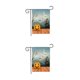 thumbnail image 2 of Billuyoard Bandera de jardín de Halloween Bandera de decoración de cara de fantasma de calabaza de doble cara Type3 NO3, 2 of 6