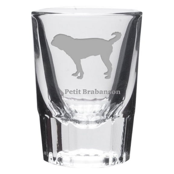 Petit Brabanson Deep Etched Shot Glass