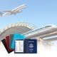 thumbnail image 4 of CDC Pasaporte Titular de la tarjeta de vacuna Protector de la tarjeta de vacunación de cuero de la PU, 4 of 8