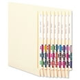 thumbnail image 2 of 1 in. x 1.25 in. G Color-Coded End Tab Filing Labels - White (1-Roll), 2 of 2