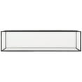 thumbnail image 5 of Koyal Wholesale Long Glass Candle Holder Centerpiece Box, Black 16 x 4 x 4 Inches, Centerpiece Tray Décor, 5 of 5