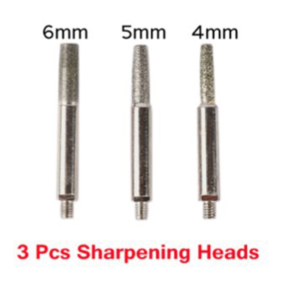 Portable Chain Saw Sharpener Jig Sharpening Tools Clip Chainsaw