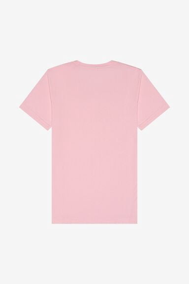 BELLA+CANVAS Adult Short Sleeve V-Neck Personalized T-Shirt, Create your own Designs, Pink, Medium, Unisex