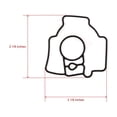 thumbnail image 2 of The ROP Shop CARBURETOR REBUILD KIT fits Kohler CH18, CH20, CH22, CH23, CH25, CH620, CH621, 2 of 8