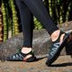 thumbnail image 4 of Aqua Shoes Transpirable con cordones Beach Sneaker Diseño de orificio de drenaje para adultos Unisex (38) Negro JShteea El nuevo, 4 of 9