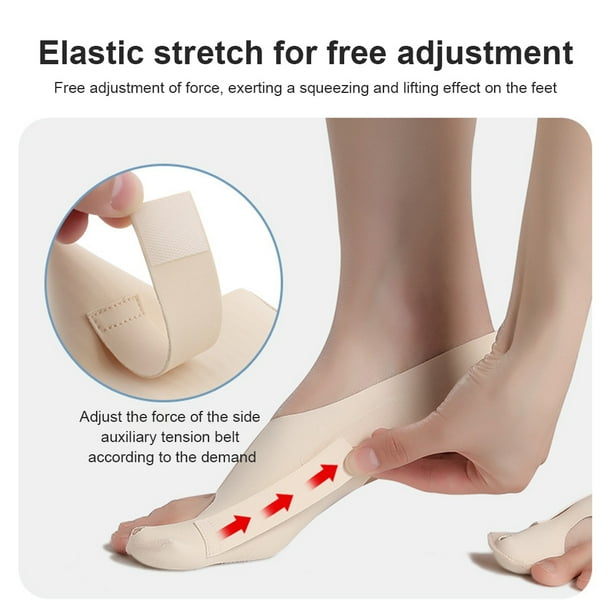 Corrector de juanete Hallux Valgus Protector de pies alivio del estrés sólido para hombres y mujeres