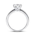 thumbnail image 5 of 925 Sterling Silver Vintage Wedding Promise Ring, 4-Style Comfort Fit Eternity Wedding Bands for Women, 5 of 6