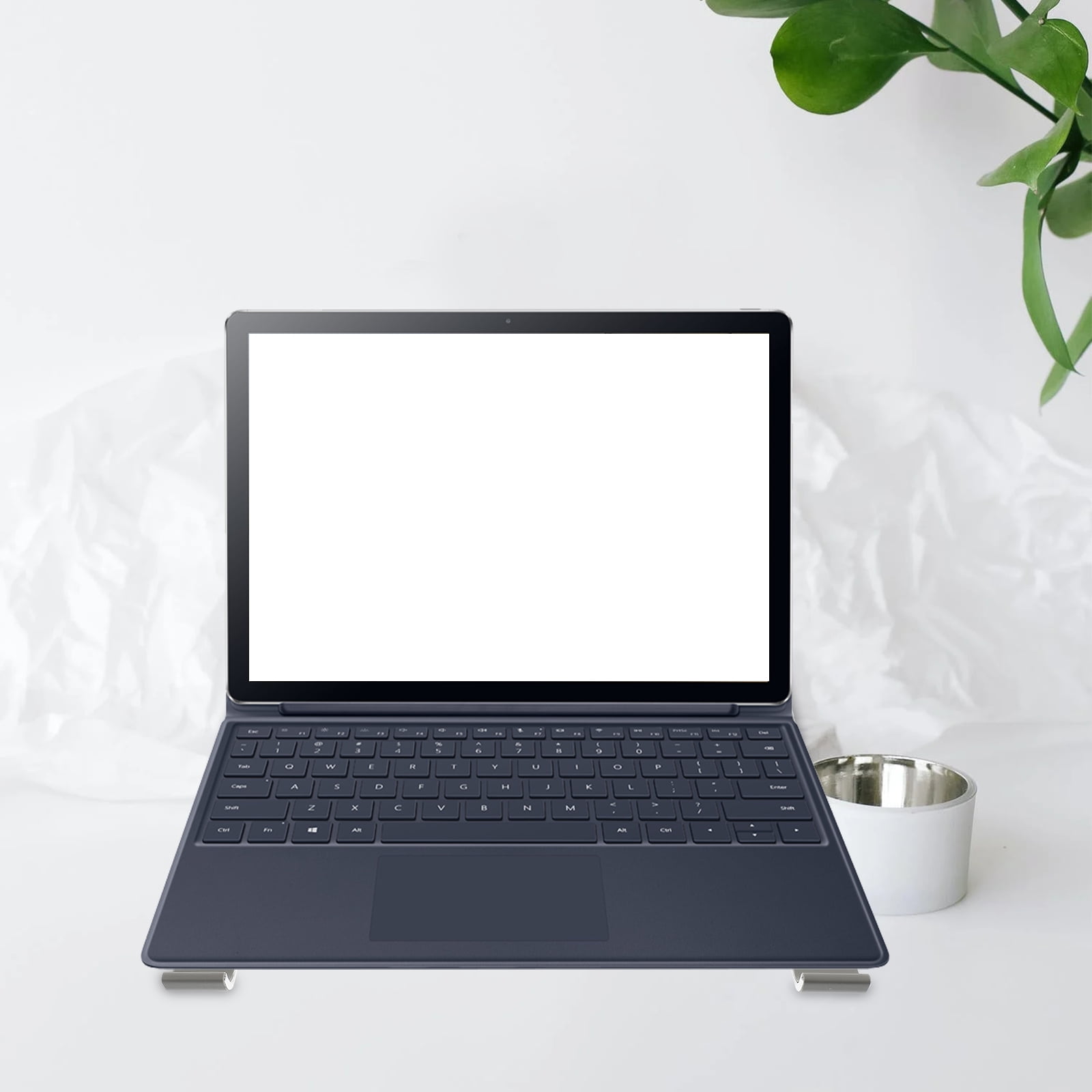 QIFULL Back to School Laptop Riser Stand Aluminium Alloy Portable Notebook Riser for Home Use 1Pack