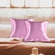 thumbnail image 5 of Simulated Silk Pillowcase | Satin-Like Softness for Hair and Skin | Gentle on Sensitive Skin | Reduces Frizz and Split Ends | Multiple Colors | Easy Care | 1 Pack | Smooth Texture | Fade Resistant, 5 of 6
