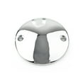 thumbnail image 2 of NS 2 Hole Motorcycle Point Cover, Motorcycle Ignition Timing Points Chrome Cover Billet Aluminum Timer Cover for Harley Sportster 70-99, for Harley Big Twin 1970-1999, 2 of 5