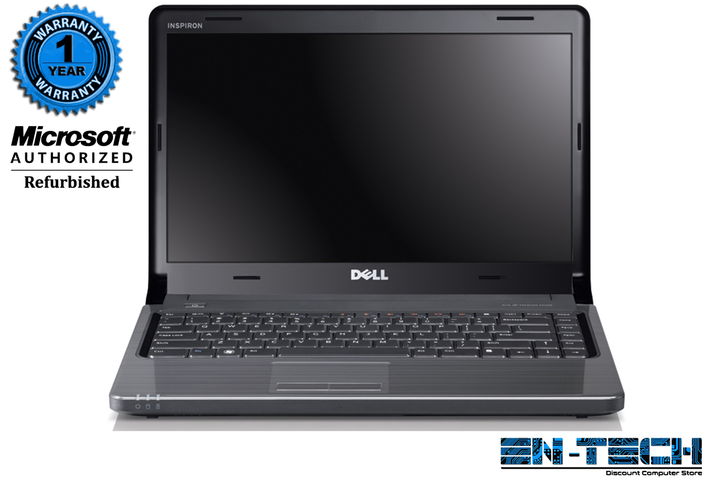 Dell Inspiron 14RN4010 14.0" Black Refurbished Laptop Intel Core i3