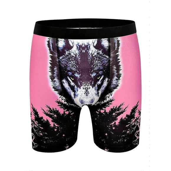 TSADFHJI Manmade Underwear Men Mens Silk Underwearny Personalityny Cute Breathable Boyshort M