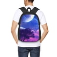 thumbnail image 4 of Disketp Dreamy Colorful Starry Sky Mochila Minimalista de Gran Capacidad, Mochila de Viaje para Escuela, Trabajo o Uso Diario, 4 of 6