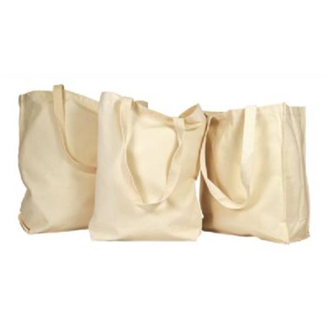 Natural Canvas Tote Bag Large