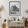 thumbnail image 4 of Historic Framed Print, Residence of Mr. Griswald, 5th Ave., New York City, 17-7/8" x 21-7/8", 4 of 9