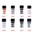 thumbnail image 3 of Seitruly Kit de uñas postizas acrílicas desmontables de 30 Uds., cubierta completa para decoración de uñas artificiales Cuidado de uñas, 3 of 6