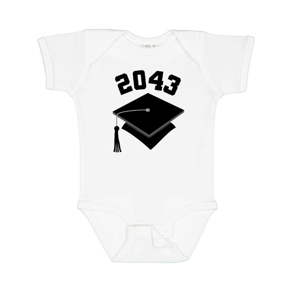 Inktastic Future Class of 2043 Graduate Boys or Girls Baby Bodysuit