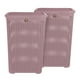thumbnail image 1 of Kit 2 Cestos de Plástico La Ardilla Con Tapa para Ropa Tipo Rattan (Rosa), 1 of 4