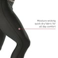 thumbnail image 4 of McDavid Sport Compression 3/4 Tight Athletic Pants, Black, Adult Small, 4 of 7