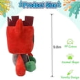 thumbnail image 2 of Guvpev 9.8" JX1DX1 Plush Toy, Forsaken Series Red Suit Stuffed Animal, Collectible Horror Game Character Plushie for Fans & Teens, Unique Birthday Gift for Gamers & Room Decor, 2 of 9