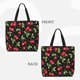 thumbnail image 2 of Fotbe Sweet Red Cherry Bolsa Tote con Estampado para Mujer, Bolsos con Cremallera, Bolsa de Hombro Casual de Gran Capacidad con Bolsillos Internos, 2 of 7
