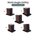 thumbnail image 3 of 4 Pcs High Density Foam Speaker Pads - Speaker Isolation Pad, Monitor Acoustic Isolation Pads,Studio Monitor Pads, 3 of 8