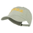 thumbnail image 2 of Jazz Embroidered Cotton Cap - Stone Grey OSFM, 2 of 5