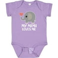 thumbnail image 3 of Inktastic My Mimi Loves Me Grandchild Boys or Girls Baby Bodysuit, 3 of 5